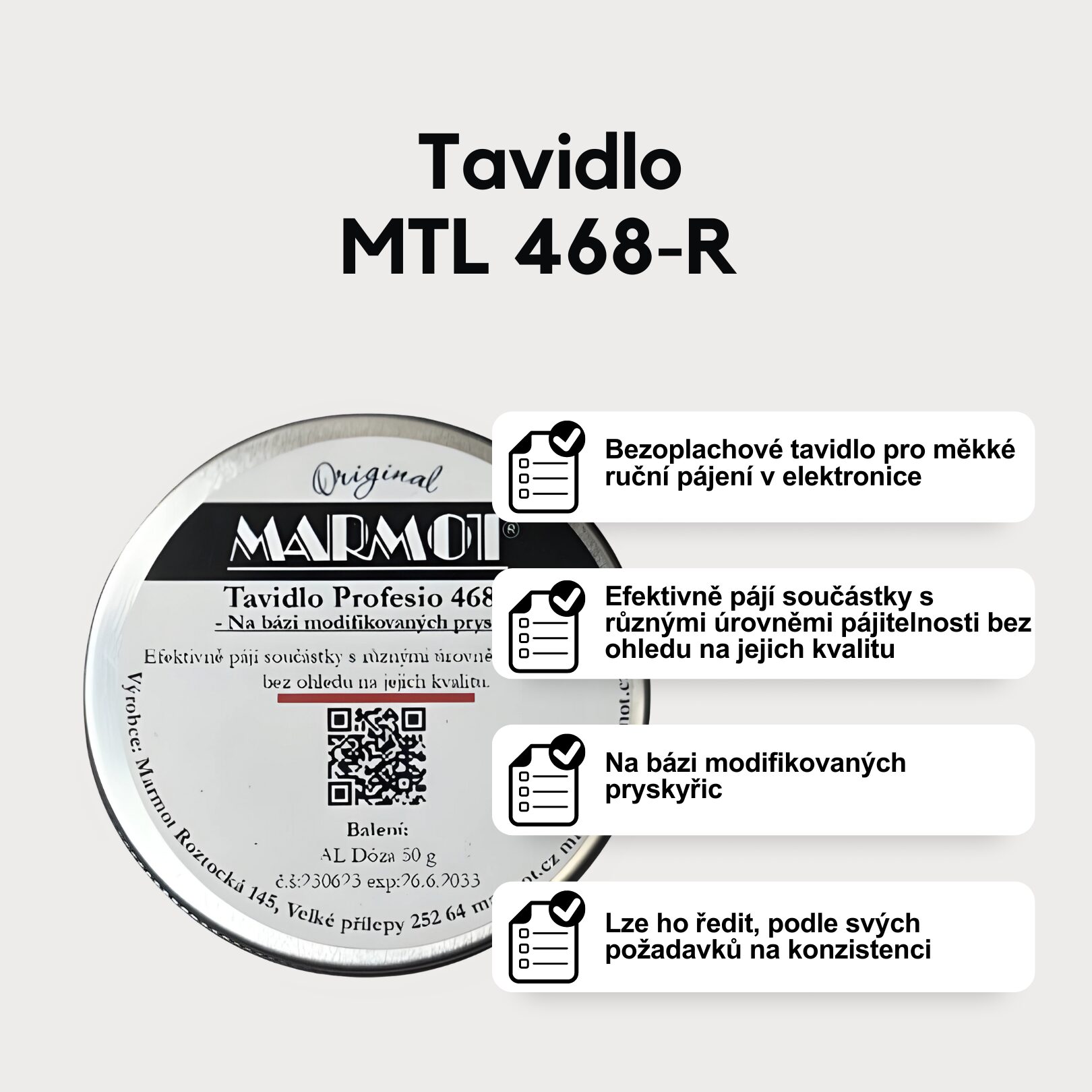 Tavidlo MTL 468-R